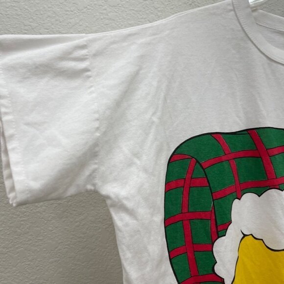 VTG 1993 Looney Tunes Tweety Bird Short Sleeve Nightgown Sleep Shirt Onesize - Picture 4 of 8